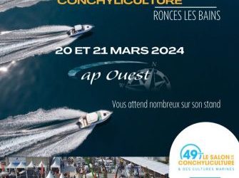 Cap Ouest Atlantique sera présent au 49ème Salon de la Concyliculture !
