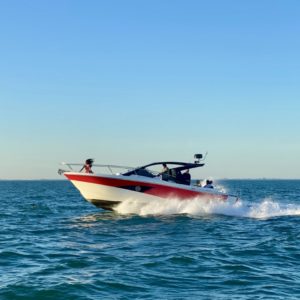 Bateau d'occasion Faeton Formentera 36, à vendre. Cap Ouest, vente de bateaux d'occasion et bateaux neufs. Centre agrée Mercury, professionnels du nautisme.