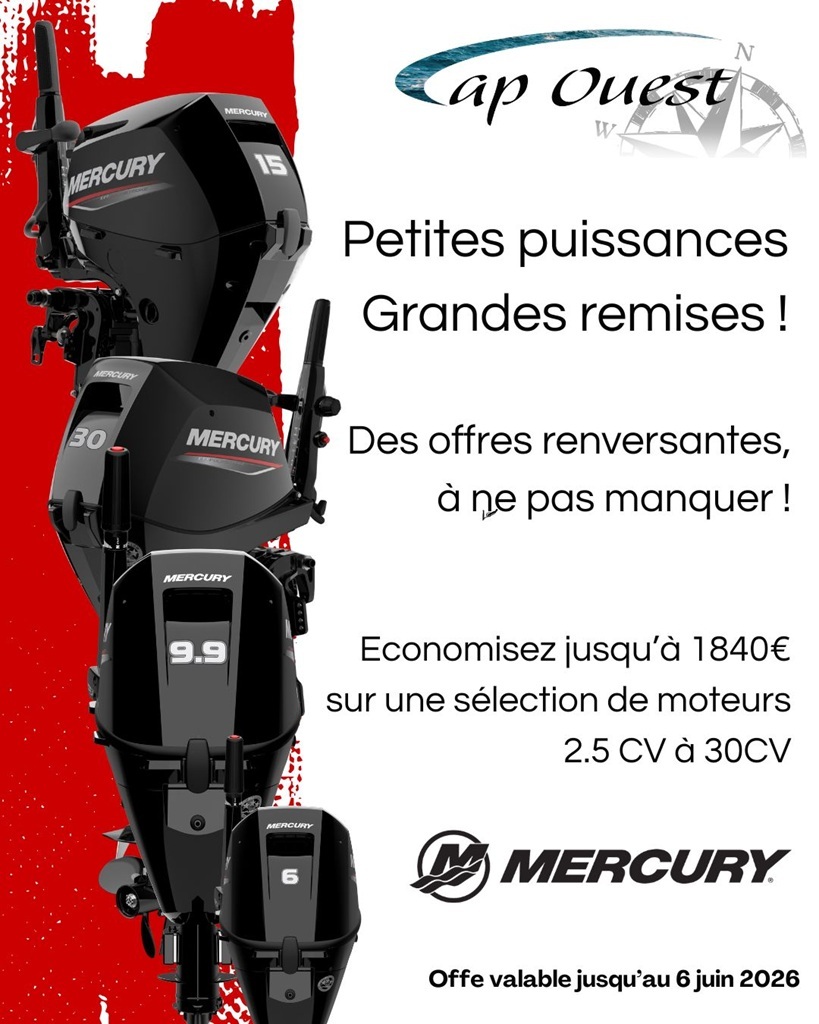 Petites puissances, grandes remises avec Mercury !